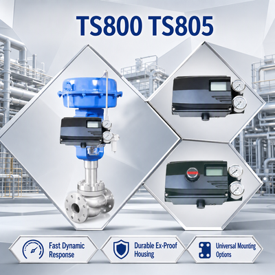 TS800 TS805 Serisi HART Dijital Küresel Valf Akıllı Valf Konumlandırıcı