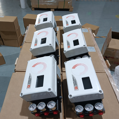Flowserve Logix 520MD Plus Dijital HART Konumlandırıcı 4 20mA Kontrol Vanası Aktüatörü Petrol Gaz Kimya Enerji