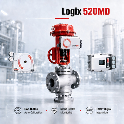 Flowserve Logix 520MD Plus Dijital HART 7 Konumlandırıcı 4 20mA IP66