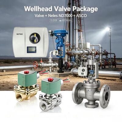 Valmet Me-sto Neles ND7000 Akıllı Dijital Valf Kontrol Cihazı, Proses Kontrolü için ASCO Solenoid Valfli