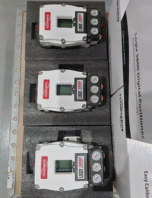 Logix 1500 Akıllı HART Protokolü Dijital Valf Konumlandırıcı 4 20mA IP67 Elektro Pnömatik Akış Kontrolü Petrol Kimya Endüstrisi