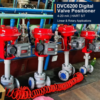 Performans Teşhisli Stok DVC6200 PD Dijital Akıllı Valf Konumlandırıcı