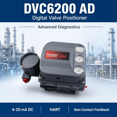 DVC6200 AD Dijital Pnömatik Valf Yerleştiricisi HART Gelişmiş Performans Tanısı