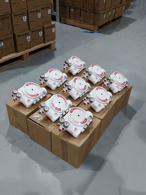 Flowserve Logix 3200MD Smart Valve Positioner with HART 5 for Pneumatic Actuators in Explosion Proof Enclosure