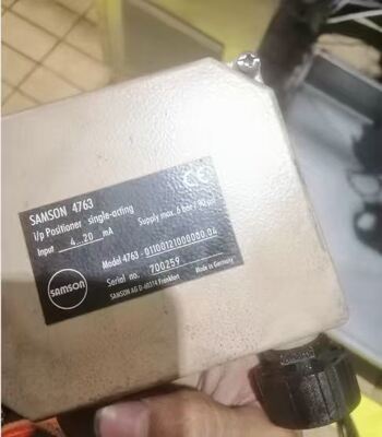 Samson 4763 Compact 4-20mA Electropneumatic Positioner with Die-cast Aluminum Housing for Pneumatic Valve Actuators