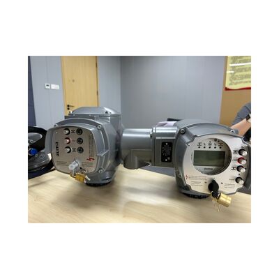 DIN Standard Aluminum Alloy Electric Valve Actuator with Handwheel for Multi-turn Electric Actuator Control