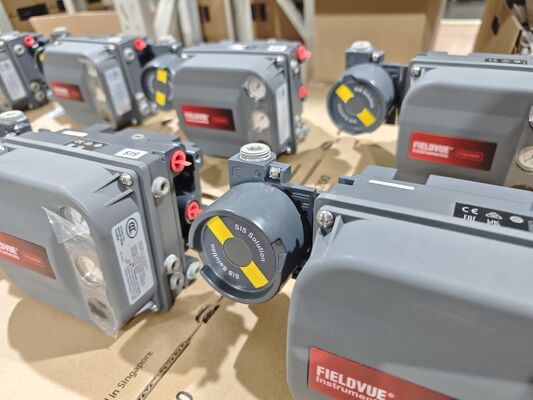 HART 5 or HART 7 Communication Digital Valve Positioner Factory Preassembled and Pre-tested Package with Linkage-less Feedback System Valve Controller