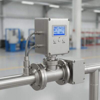Paslanmaz Çelik Muhafazalı Valf Pozisyonlayıcı Fabrika Ön Montajlı Paket ile HART İletişim Dijital Valf Pozisyonlayıcı