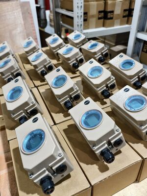 HART 7 Valve Positioner and Electropneumatic Valve Positioner with 4-20 mA Input and IP66 Protection