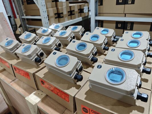 Paslanmaz Çelik Valf Konumlandırıcı Gövdesi ile HART Elektropnömatik Konumlandırıcı, Daraltma Servisi İçin