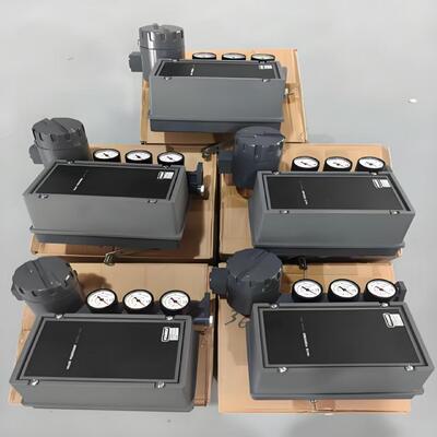 Fisher 3620J 4-20 mA DC hassas kontrol için entegral bypass valfi ve güç dengesi tasarımı ile elektro-pneumatik valf konumlandırıcı