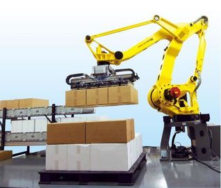4 Eksen Taşıma Fanuc Robot Kol 3.1m M410 IC 500 Paletleştirici Robot Ulaşmak