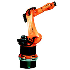 KR 500 R2380 Yüksek Hassasiyetli 6 Eksenli Robot Kol Robot Paletizer KUKA Için 1050mm X 1050mm Ayakizi