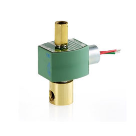 3 Yollu 24v Solenoid Valf Hidrolik Valf Aksesuarları Pirinç Gövde Malzemesi