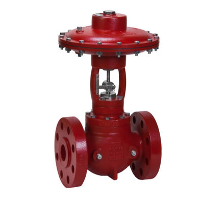 Yüksek basınç kontrol vanaları EFG 2150 SMT PB 2 IV malzeme Çelik kırmızı renk tasarımı basınç regülatörü boyutu 2 ''