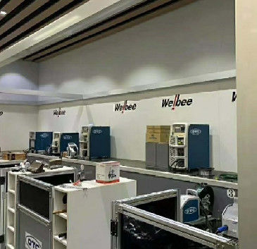 Mig kaynağı için DM350 DM500 kaynak makinesi ile 6 eksenli robot kol OTC FD-B6L kaynak robotu çözümü