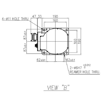 HH4L 6 Eksen Yük 4kg Erişim 1131mm Yüksek Hassasiyet Yüksek Esneklik Montaj Makinesi Malzeme Taşıma Robotları