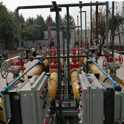 FISH-ER DVC 6200 Kontrol Cihazı ile Birlikte Çin Entegre Ekipman Dubleks Sıvı Yakıt Takviye Pompası Skid