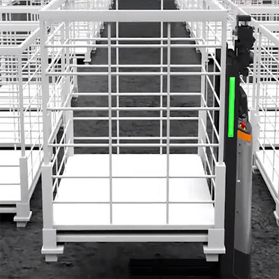 Mobil Robot Yüksek Kararlılık Kendinden Adaptasyonlu Taşıma Robotu Farklı Taşıyıcılara Uyarlanabilir Esneklik Forkliftleri