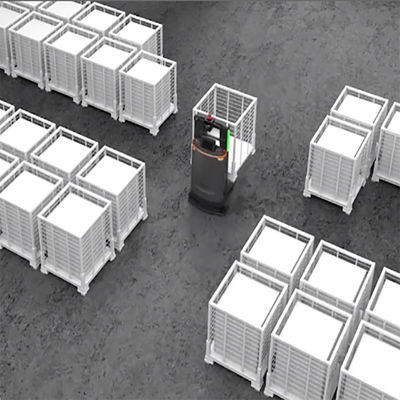 F0-50SC Yüksek Stabilite Mobil Robot Taşıma Robotu Farklı Taşıyıcılara Uyarlanabilir Esneklik Forkliftleri