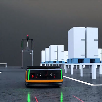 Q3-600LE-C 600kg Nominal Yük 996mm Dönme Çapı Gizli Mobil Robot AGV