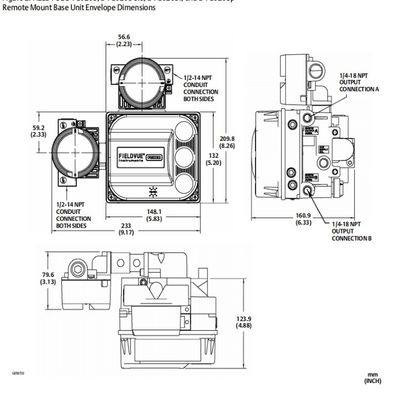 DVC6200 SIS Dijital Konumlandırıcı Kontrol Vanası Konumlandırıcı