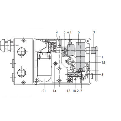 Samson Tip 4763 Değişken Valfli Elektro Pnömatik Konumlandırıcı