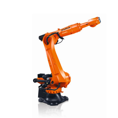 6 Eksenli Freze Robotu 210kg Yük Kapasitesi 3100mm KUKA KR 120 R3100-2 KR C4 Kontrol Cihazı ile Robotik Kol Frezeleme