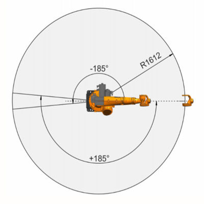 KR16 R1610-2 Yük 20Kg Ulaşan 1612mm Kaynak Robot Kolu