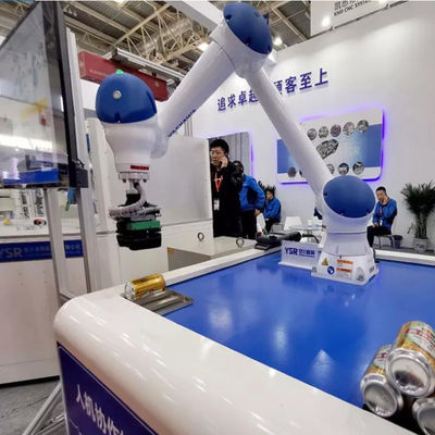 HC20XP'nin İşbirliği Robotik Kol 6 Eksi Cobot Robotu Olarak Ambalaj Otomasyonuna