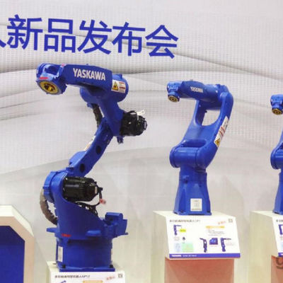 Ark Kaynak Robotu İçin Endüstriyel Robot Kol Motoman GP7 Kaynak Makinesi