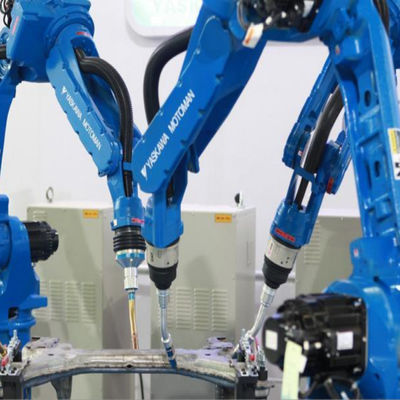Ark Kaynak Robotu İçin Alüminyum Kaynak Robotu Motoman GP110 6 Eksenli Robot