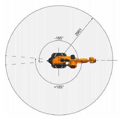 KR 270 R2900 Ultra K Yük 270kg Erişim 2901mm 6 Eksenli Nokta Kaynak Robotu
