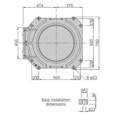 CP180L 4 Eksen Yükü 160kg Erişim 3255mm Yüksek Hızlı Paletleme Robotu