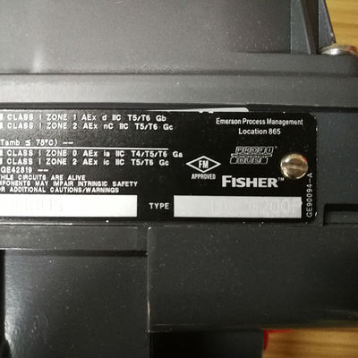 DVC6200p Kontrol Vanası İçin 67DFSR Filtre Regülatörlü Dijital Vana Kontrol Cihazı