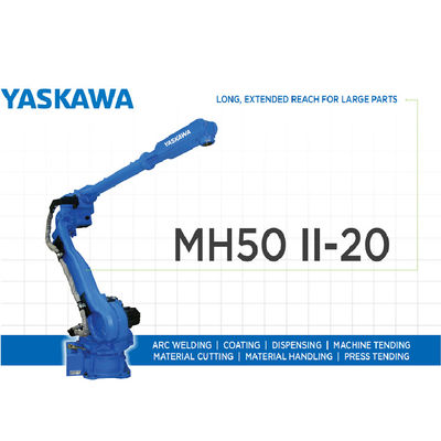 ARC Kaynak ve Kaplama Makineleri İçin 20KG Yüklü 6 Eksenli Robot Kol MH50II-20