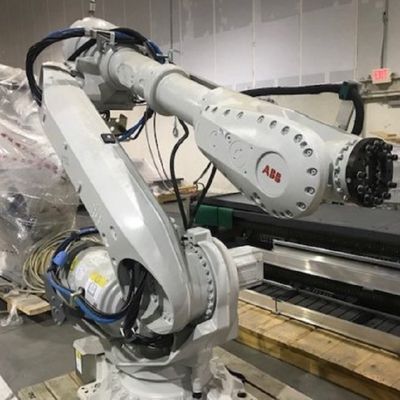 IRB6700-150 / 3.2 Malzeme Taşıma Ekipmanı Parçaları ve Diğer Kaynak Ekipmanları İçin CNC Robot Kolu ile