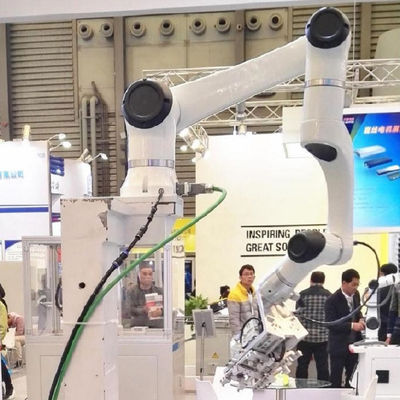 Evrensel Robot ve Kaynak Makinesi için 3KG Yük 590MM Ulaşan Elfin E03&amp;#39;ün 6 Aixs Cobot