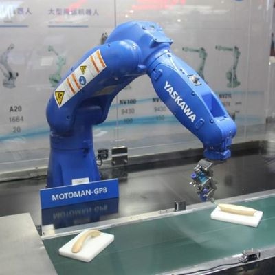 Malzeme Taşıma Ekipmanı Olarak 8KG Yük Robotik Kol Manipülatörlü Endüstriyel Robotlu Yüksek Verimli GP8