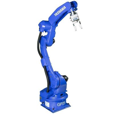 Malzeme Taşıma Ekipman Parçaları Olarak 25KG Yükü ve YRC1000 Robot Kontrol Cihazı ile Endüstriyel Robot GP25