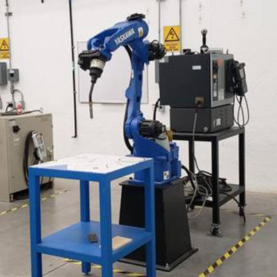 Malzeme Taşıma Ekipmanı İçin Yük 110KG ile Motoman GP110'un 6 Aixs Robotik Kol CNC'si