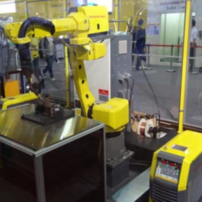 Boyama Robotu İçin Kullanılan 6 Eksenli Robotik Kol M-10iA / 12 Kollu Robot Endüstriyel