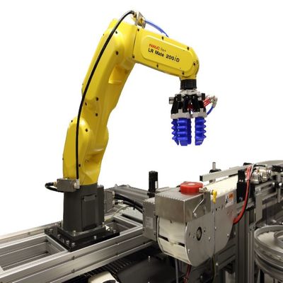 Endüstriyel Robotik Kol Püskürtme İçin Küçük 6 Eksenli Robot Kol LR Mate 200iD