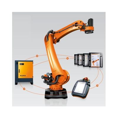 Yüksek Yük KR 180 R3200 PA Paketleme Makinesi ve Paletleme Robotu için 180KG Yüklü 5 Aixs Robot Kol