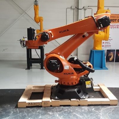 Yüksek Yük KR 180 R3200 PA Paketleme Makinesi ve Paletleme Robotu için 180KG Yüklü 5 Aixs Robot Kol