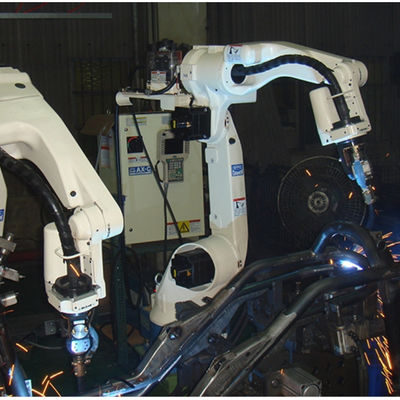DM350 Mig Kaynak Makinesi ile 6 Eksenli Otomatik Kaynak Robotu OTC FD-B6