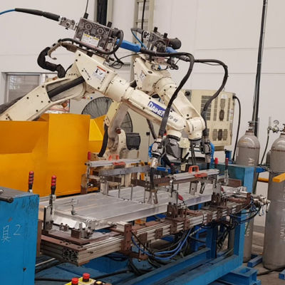 Robotik Kaynak Olarak TIG Kaynağı İçin Kaynak Robotu FD-V6S Robot Kolu 7 Eksen