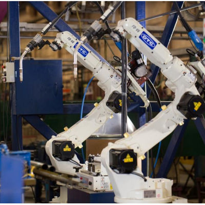 MIG Kaynak Robotu 6 Eksen OTC FD-B6 Otomobil Kaynak Robotik Kaynak Makinesi