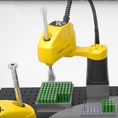 Motor Montajı ve Malzeme Taşıma için Scara Robot Olarak 4 Aixs Endüstriyel Manipülatörün Mini Robot SR-3iA
