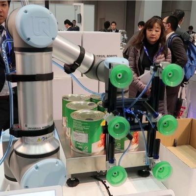 İşbirlikçi Robot UR Robot UR3e Görsel Sıralama Cobot için 6 Eksenli Robotik Kol